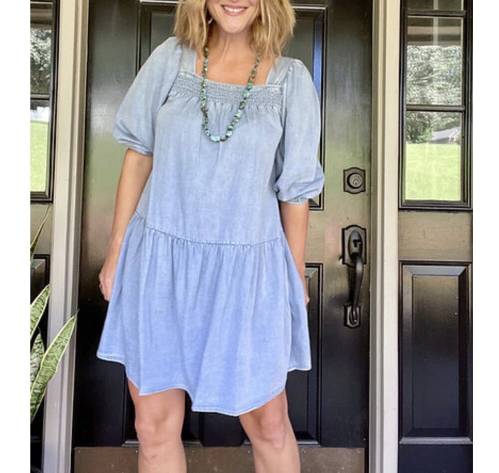 Chambray Dress